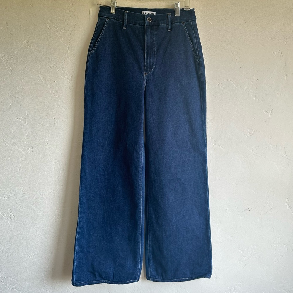 Le Jean Jude Wide Leg Blue Jeans